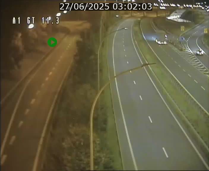 <h2>Traffic live webcam Luxembourg Senningerberg - A1 direction Allemagne - BK 11.3</h2>