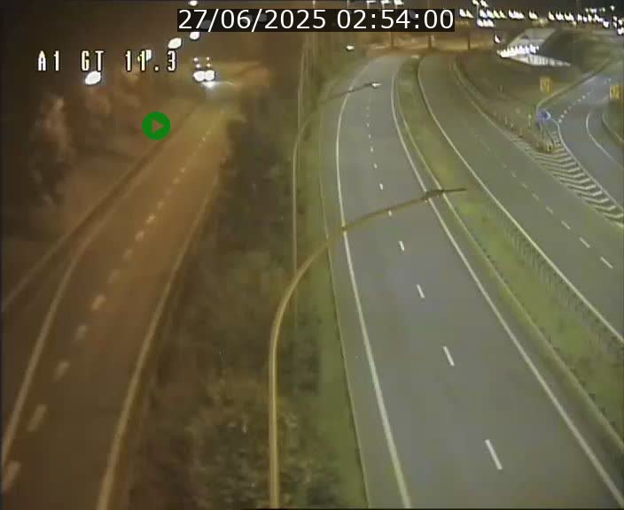 <h2>Traffic live webcam Luxembourg Senningerberg - A1 direction Allemagne - BK 11.3</h2>
