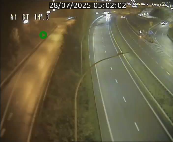<h2>Traffic live webcam Luxembourg Senningerberg - A1 direction Allemagne - BK 11.3</h2>