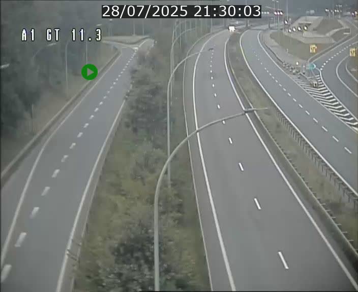 <h2>Traffic live webcam Luxembourg Senningerberg - A1 direction Allemagne - BK 11.3</h2>