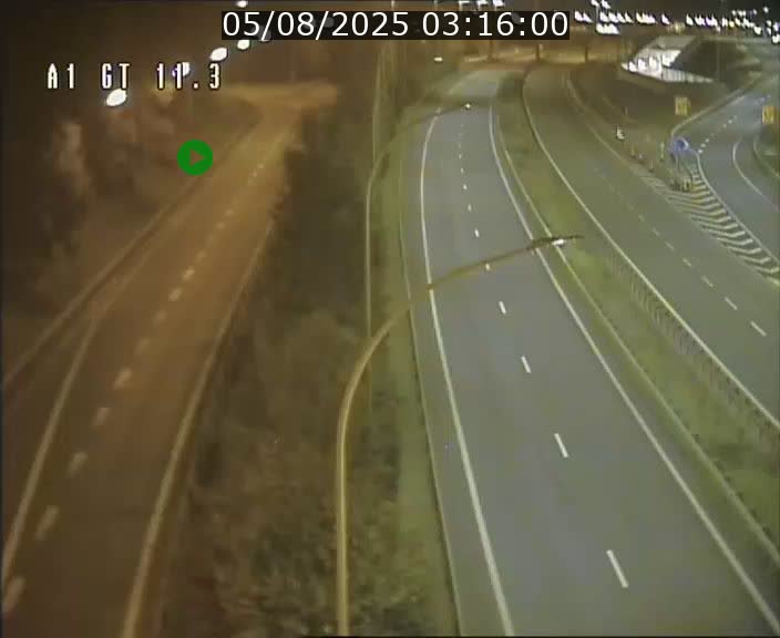 <h2>Traffic live webcam Luxembourg Senningerberg - A1 direction Allemagne - BK 11.3</h2>