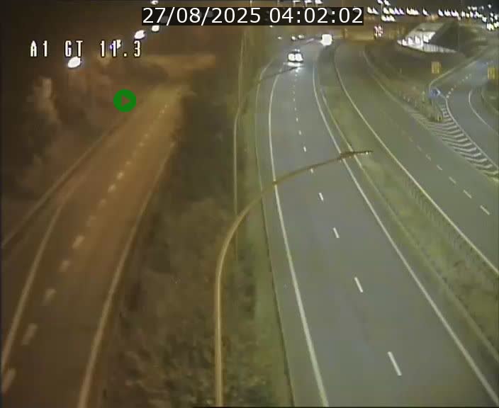 <h2>Traffic live webcam Luxembourg Senningerberg - A1 direction Allemagne - BK 11.3</h2>