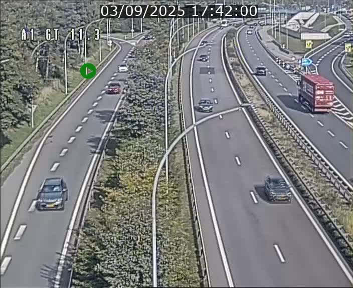 <h2>Traffic live webcam Luxembourg Senningerberg - A1 direction Allemagne - BK 11.3</h2>