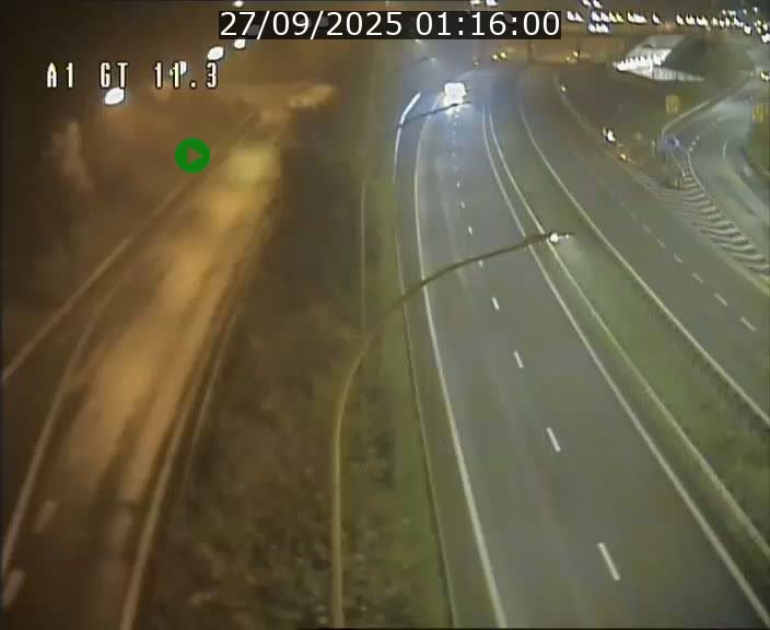 <h2>Traffic live webcam Luxembourg Senningerberg - A1 direction Allemagne - BK 11.3</h2>