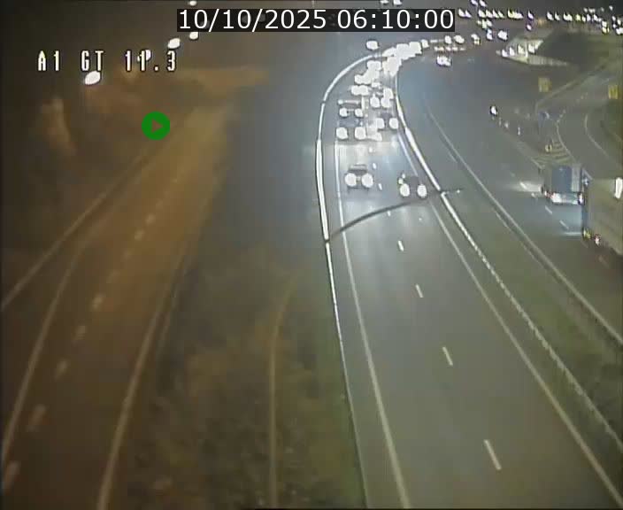 <h2>Traffic live webcam Luxembourg Senningerberg - A1 direction Allemagne - BK 11.3</h2>