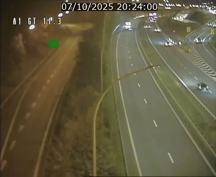 <h2>Traffic live webcam Luxembourg Senningerberg - A1 direction Allemagne - BK 11.3</h2>