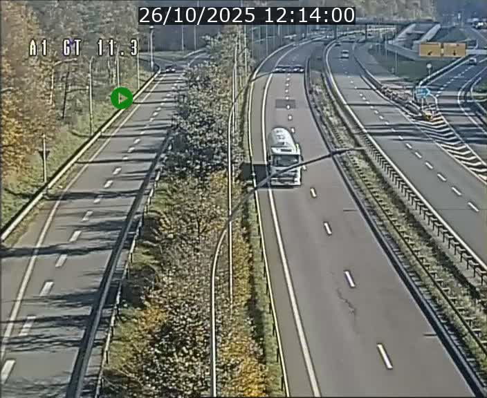 <h2>Traffic live webcam Luxembourg Senningerberg - A1 direction Allemagne - BK 11.3</h2>