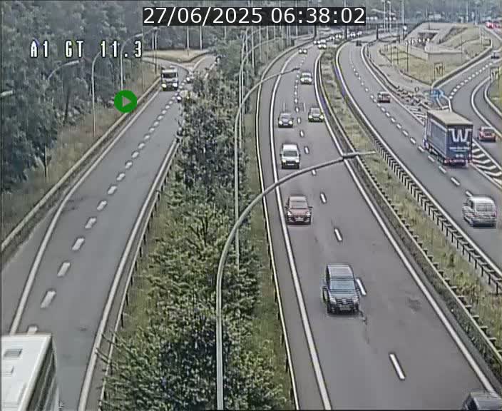 <h2>Traffic live webcam Luxembourg Senningerberg - A1 direction Allemagne - BK 11.3</h2>