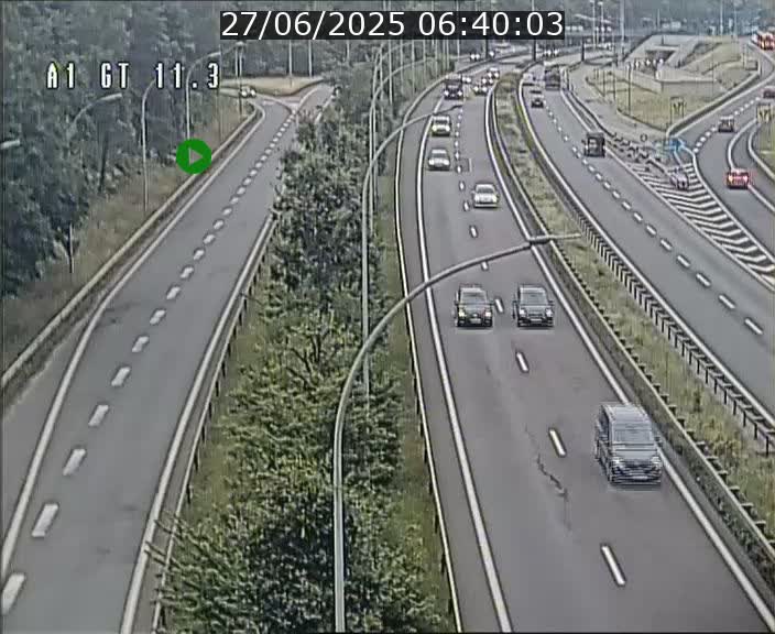<h2>Traffic live webcam Luxembourg Senningerberg - A1 direction Allemagne - BK 11.3</h2>