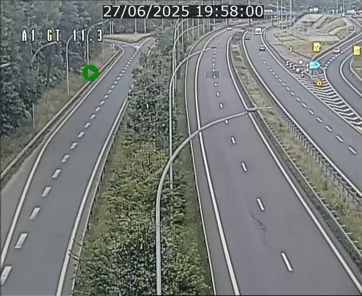 <h2>Traffic live webcam Luxembourg Senningerberg - A1 direction Allemagne - BK 11.3</h2>