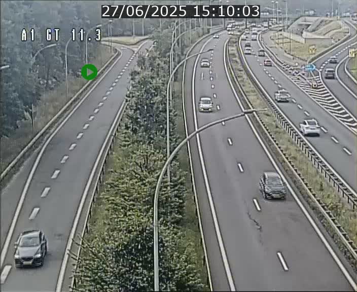 <h2>Traffic live webcam Luxembourg Senningerberg - A1 direction Allemagne - BK 11.3</h2>