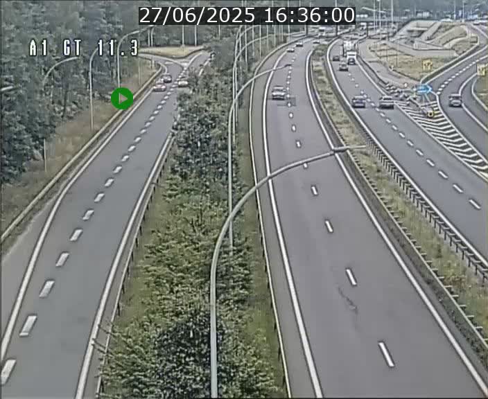 <h2>Traffic live webcam Luxembourg Senningerberg - A1 direction Allemagne - BK 11.3</h2>