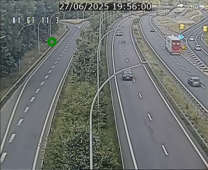 <h2>Traffic live webcam Luxembourg Senningerberg - A1 direction Allemagne - BK 11.3</h2>