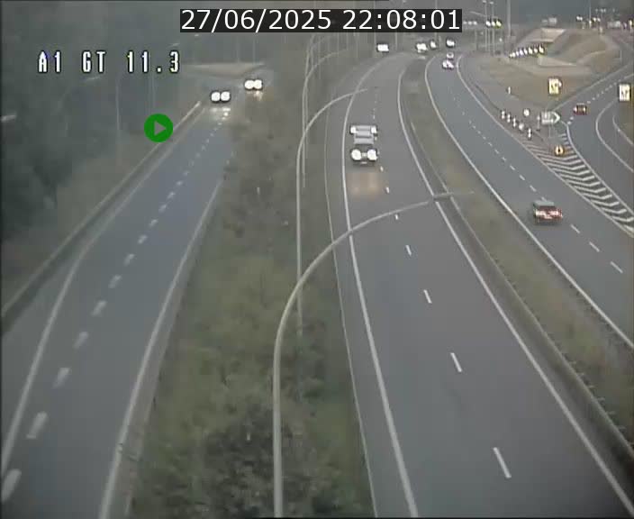 <h2>Traffic live webcam Luxembourg Senningerberg - A1 direction Allemagne - BK 11.3</h2>