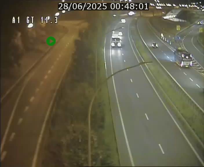 <h2>Traffic live webcam Luxembourg Senningerberg - A1 direction Allemagne - BK 11.3</h2>