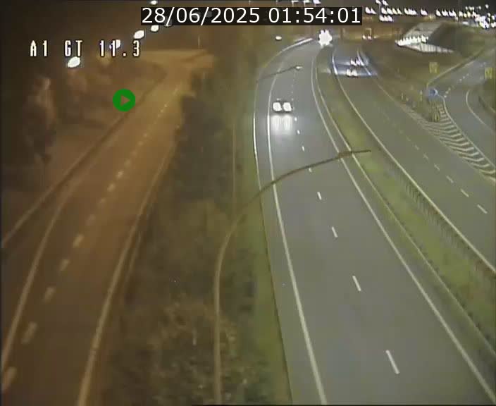 <h2>Traffic live webcam Luxembourg Senningerberg - A1 direction Allemagne - BK 11.3</h2>