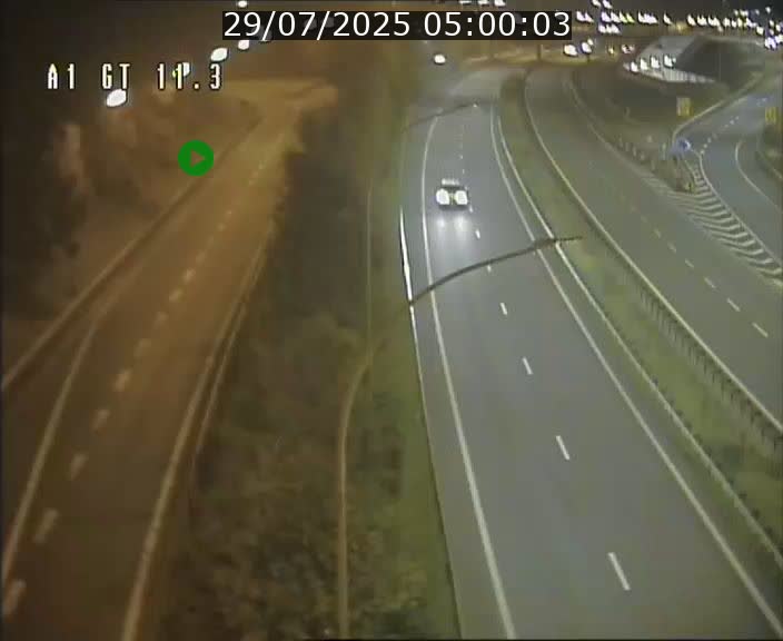 <h2>Traffic live webcam Luxembourg Senningerberg - A1 direction Allemagne - BK 11.3</h2>