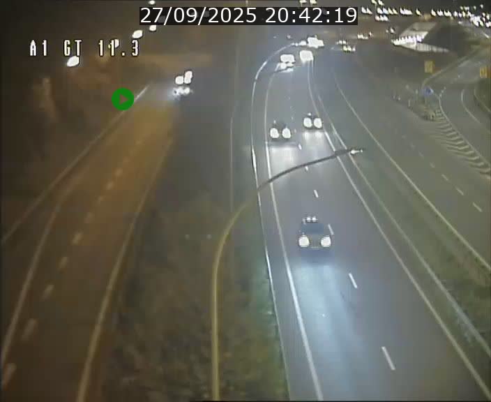 <h2>Traffic live webcam Luxembourg Senningerberg - A1 direction Allemagne - BK 11.3</h2>