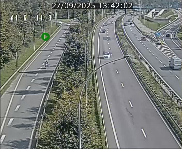 <h2>Traffic live webcam Luxembourg Senningerberg - A1 direction Allemagne - BK 11.3</h2>