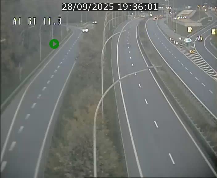 <h2>Traffic live webcam Luxembourg Senningerberg - A1 direction Allemagne - BK 11.3</h2>