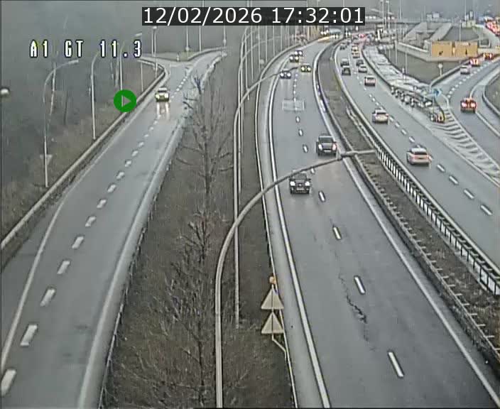 <h2>Traffic live webcam Luxembourg Senningerberg - A1 direction Allemagne - BK 11.3</h2>