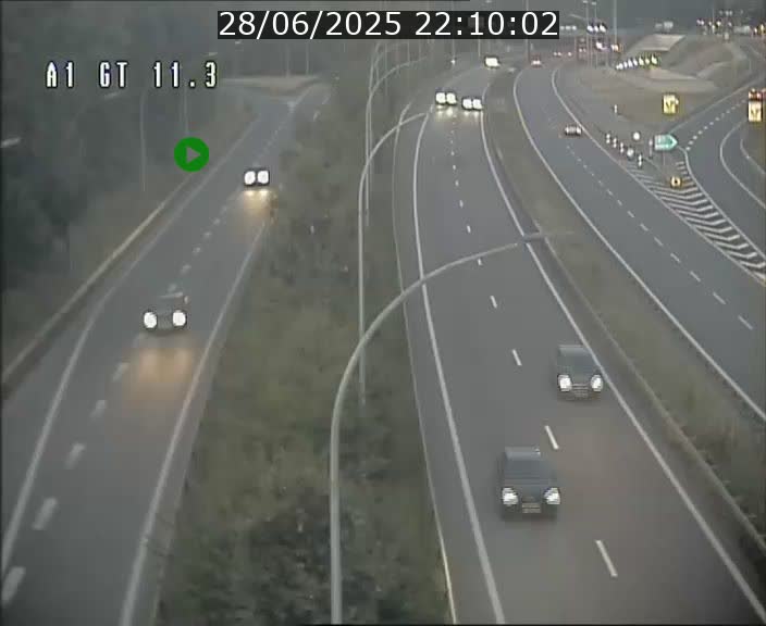 <h2>Traffic live webcam Luxembourg Senningerberg - A1 direction Allemagne - BK 11.3</h2>