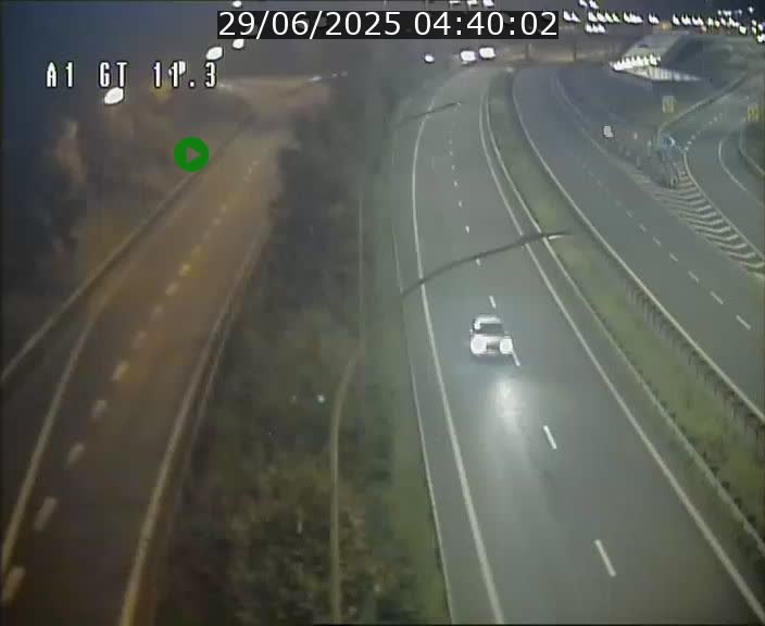 <h2>Traffic live webcam Luxembourg Senningerberg - A1 direction Allemagne - BK 11.3</h2>