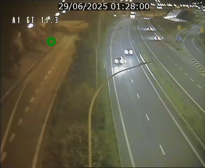 <h2>Traffic live webcam Luxembourg Senningerberg - A1 direction Allemagne - BK 11.3</h2>