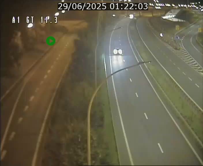 <h2>Traffic live webcam Luxembourg Senningerberg - A1 direction Allemagne - BK 11.3</h2>