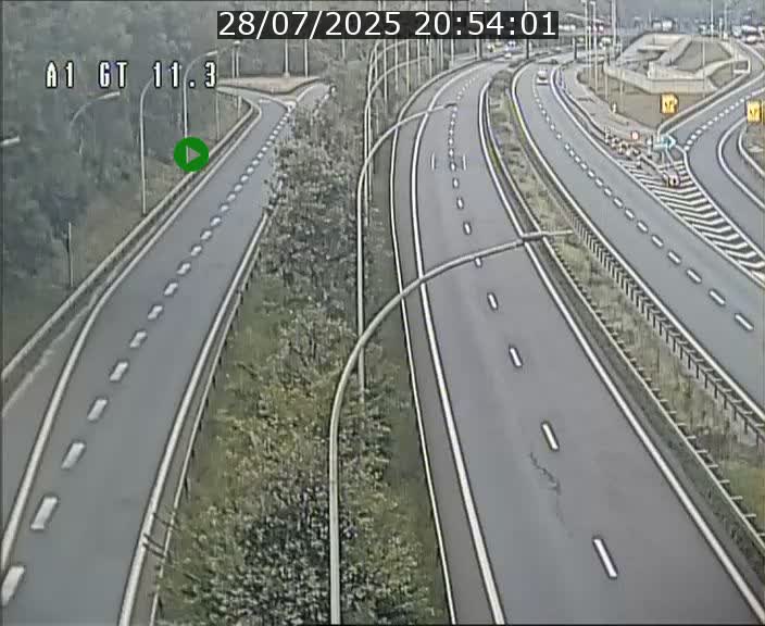 <h2>Traffic live webcam Luxembourg Senningerberg - A1 direction Allemagne - BK 11.3</h2>