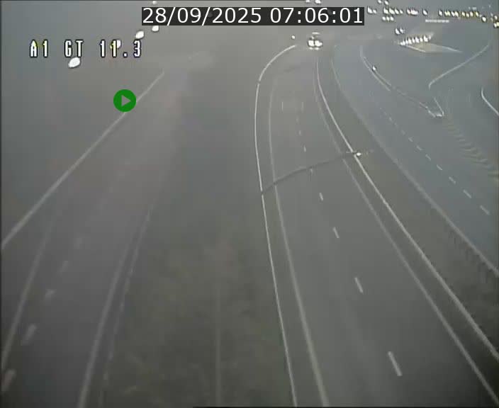 <h2>Traffic live webcam Luxembourg Senningerberg - A1 direction Allemagne - BK 11.3</h2>