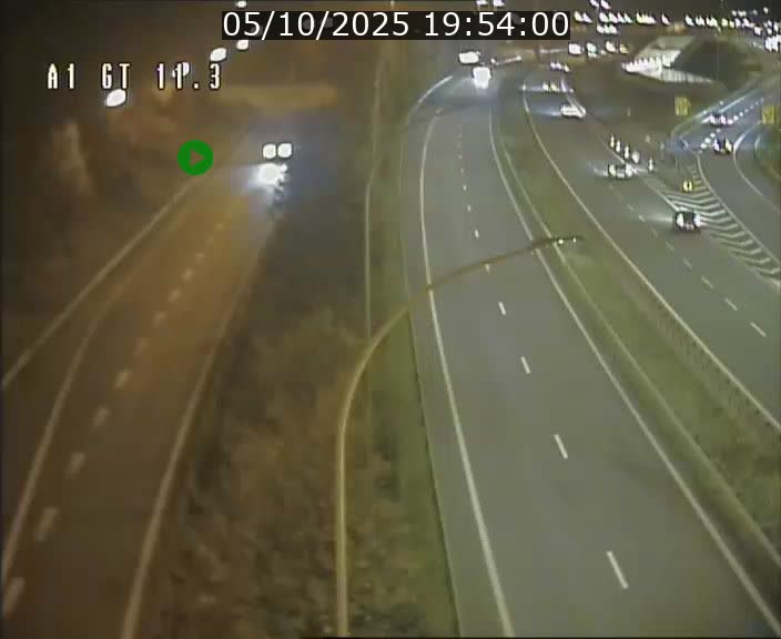 <h2>Traffic live webcam Luxembourg Senningerberg - A1 direction Allemagne - BK 11.3</h2>