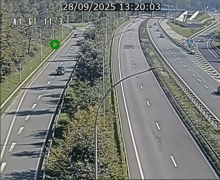 <h2>Traffic live webcam Luxembourg Senningerberg - A1 direction Allemagne - BK 11.3</h2>