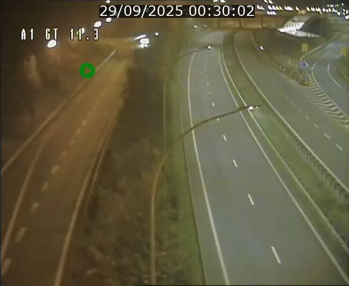<h2>Traffic live webcam Luxembourg Senningerberg - A1 direction Allemagne - BK 11.3</h2>
