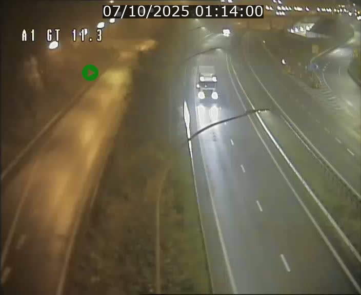 <h2>Traffic live webcam Luxembourg Senningerberg - A1 direction Allemagne - BK 11.3</h2>