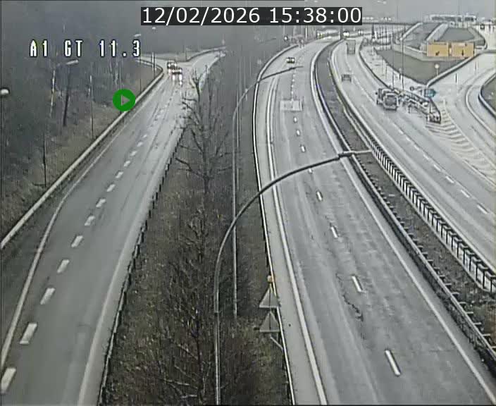 <h2>Traffic live webcam Luxembourg Senningerberg - A1 direction Allemagne - BK 11.3</h2>