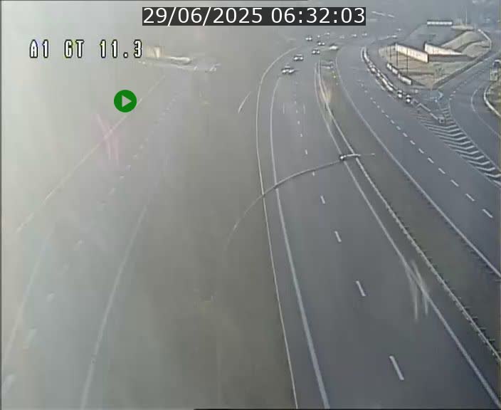 <h2>Traffic live webcam Luxembourg Senningerberg - A1 direction Allemagne - BK 11.3</h2>