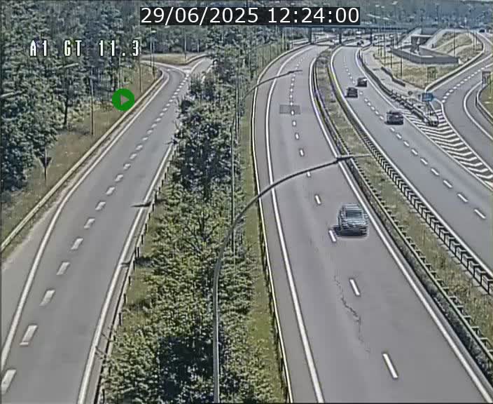 <h2>Traffic live webcam Luxembourg Senningerberg - A1 direction Allemagne - BK 11.3</h2>