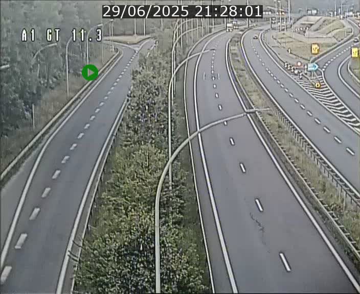 <h2>Traffic live webcam Luxembourg Senningerberg - A1 direction Allemagne - BK 11.3</h2>