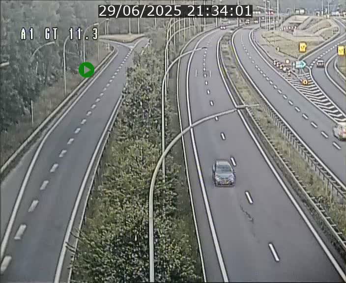 <h2>Traffic live webcam Luxembourg Senningerberg - A1 direction Allemagne - BK 11.3</h2>
