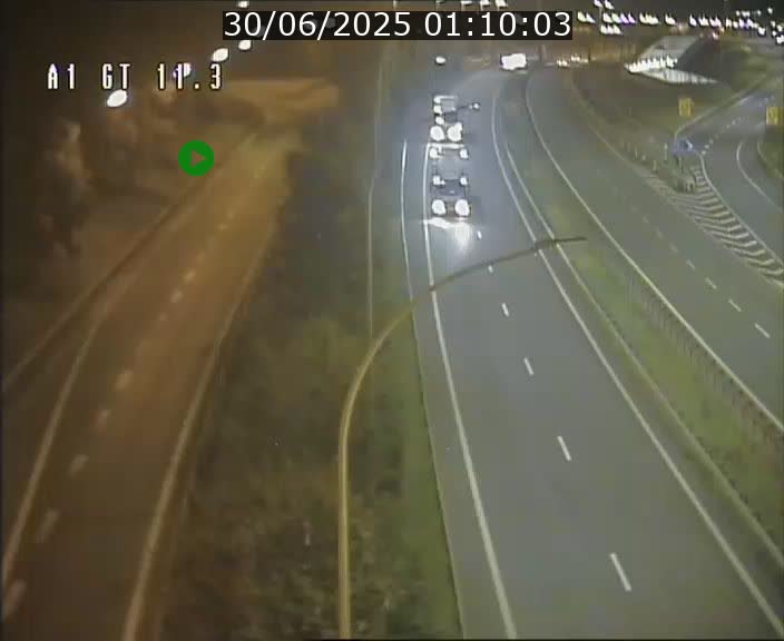 <h2>Traffic live webcam Luxembourg Senningerberg - A1 direction Allemagne - BK 11.3</h2>