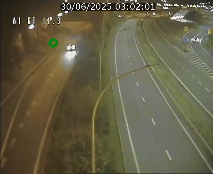 <h2>Traffic live webcam Luxembourg Senningerberg - A1 direction Allemagne - BK 11.3</h2>