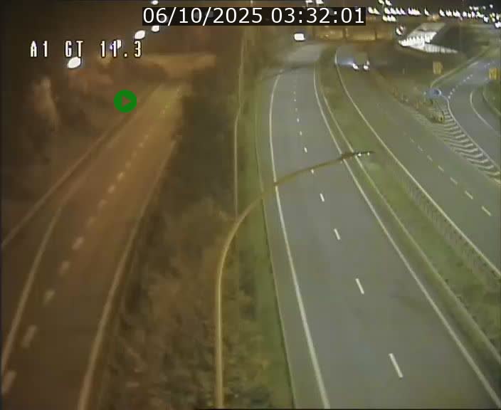 <h2>Traffic live webcam Luxembourg Senningerberg - A1 direction Allemagne - BK 11.3</h2>