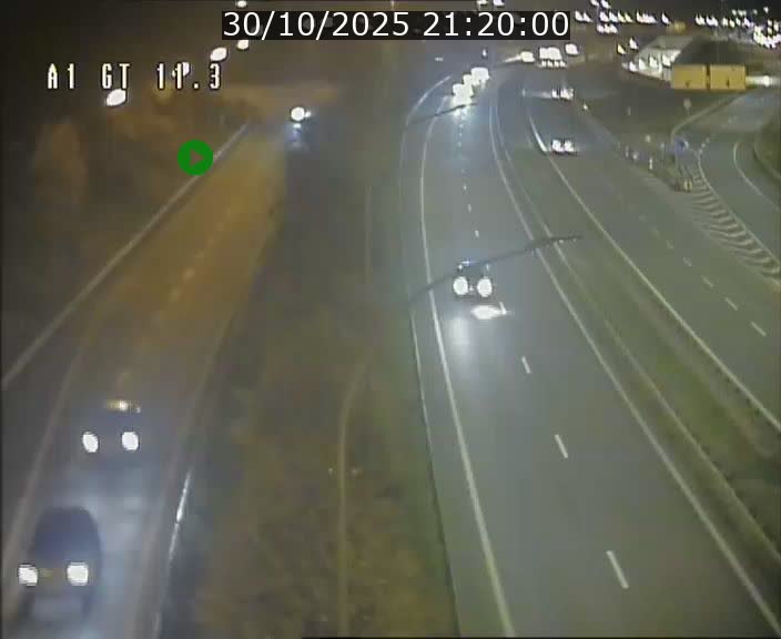 <h2>Traffic live webcam Luxembourg Senningerberg - A1 direction Allemagne - BK 11.3</h2>