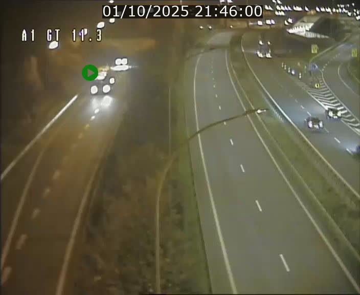 <h2>Traffic live webcam Luxembourg Senningerberg - A1 direction Allemagne - BK 11.3</h2>