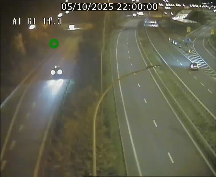 <h2>Traffic live webcam Luxembourg Senningerberg - A1 direction Allemagne - BK 11.3</h2>