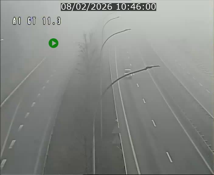 <h2>Traffic live webcam Luxembourg Senningerberg - A1 direction Allemagne - BK 11.3</h2>