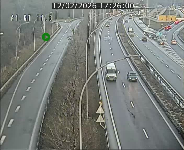 <h2>Traffic live webcam Luxembourg Senningerberg - A1 direction Allemagne - BK 11.3</h2>