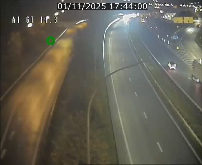 <h2>Traffic live webcam Luxembourg Senningerberg - A1 direction Allemagne - BK 11.3</h2>