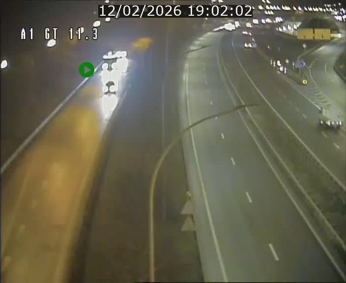 <h2>Traffic live webcam Luxembourg Senningerberg - A1 direction Allemagne - BK 11.3</h2>